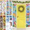 4 Pcs Seasonal Door Banner Welcome Spring Summer Fall Winter Door Banner Porch Sign Seasonal Party Decorations For Yard Indoor Outdoor Decorations 11.8 x 70.9 in